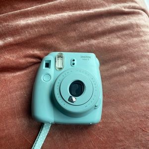 Instax Polaroid teal cam